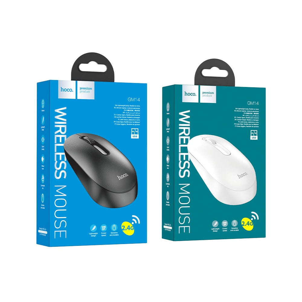 Hoco 2.4G Wireless Mouse GM14 - BeyTrend