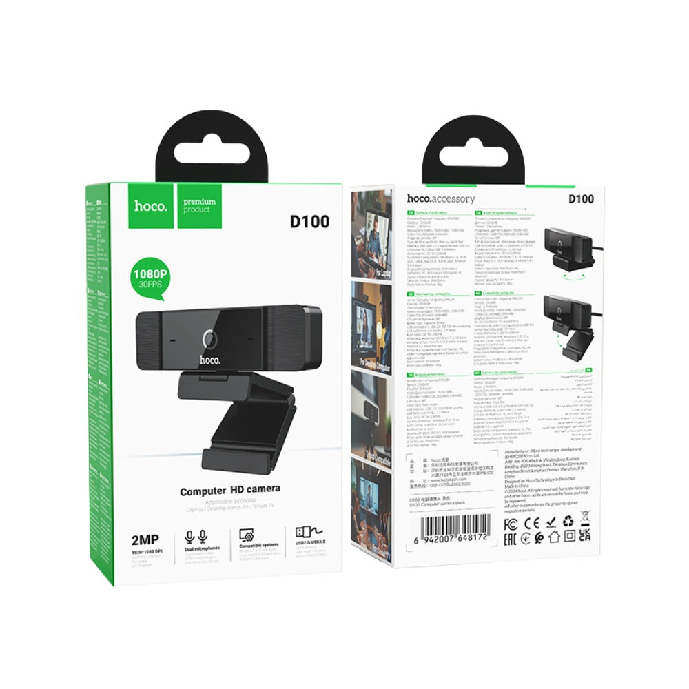 Hoco Computer HD Camera D100 - BeyTrend