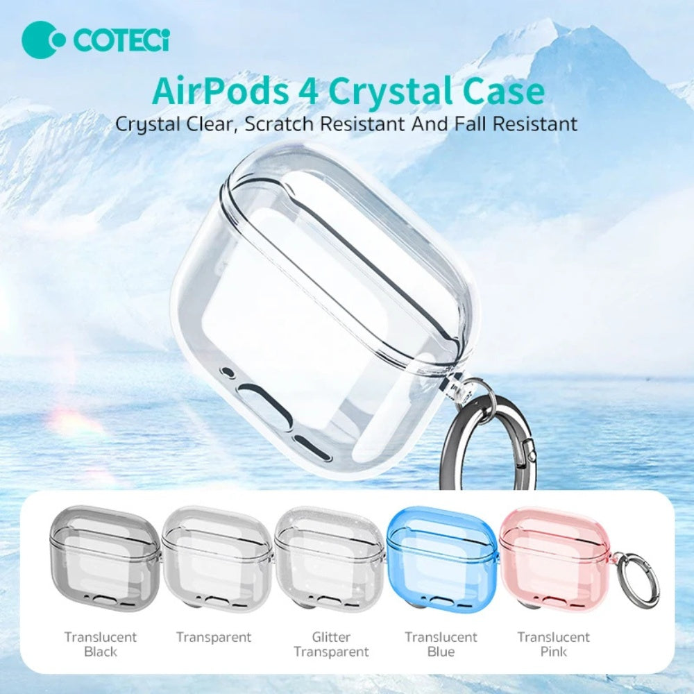 Coteci AirPods 4 Crystal Case image 1