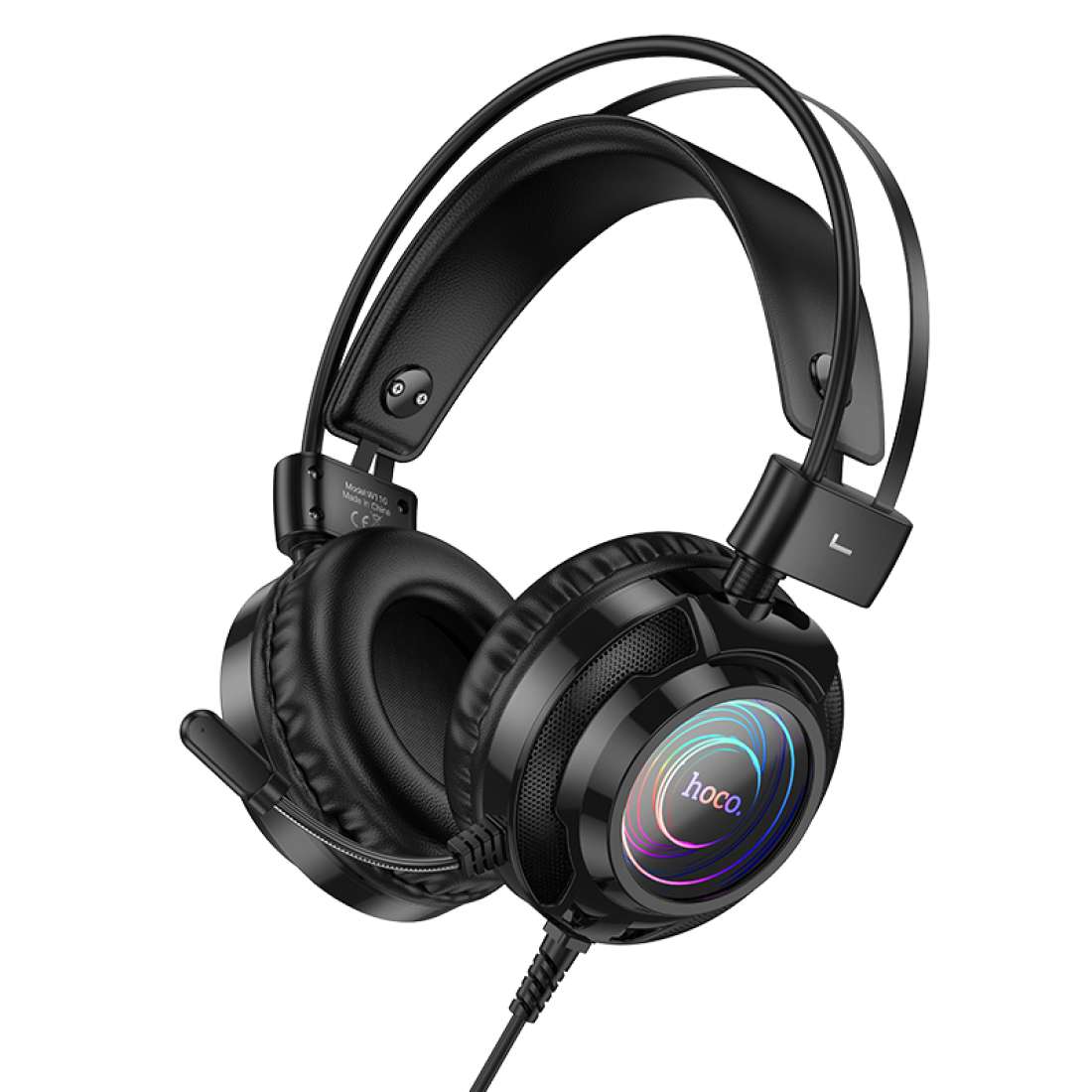 Hoco Wired RGB Gaming Headphones W110 image 0