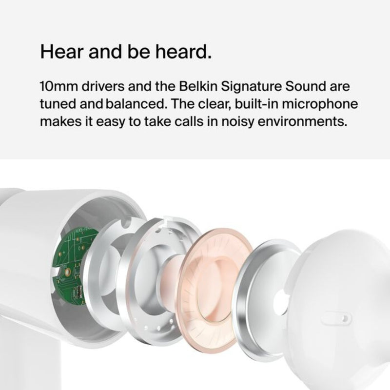 Belkin SoundForm Wired USB-C Earbuds image 4