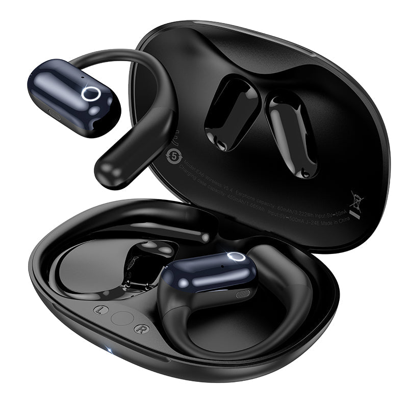 Hoco Open-Ear Sport Earbuds EA6 - Black image