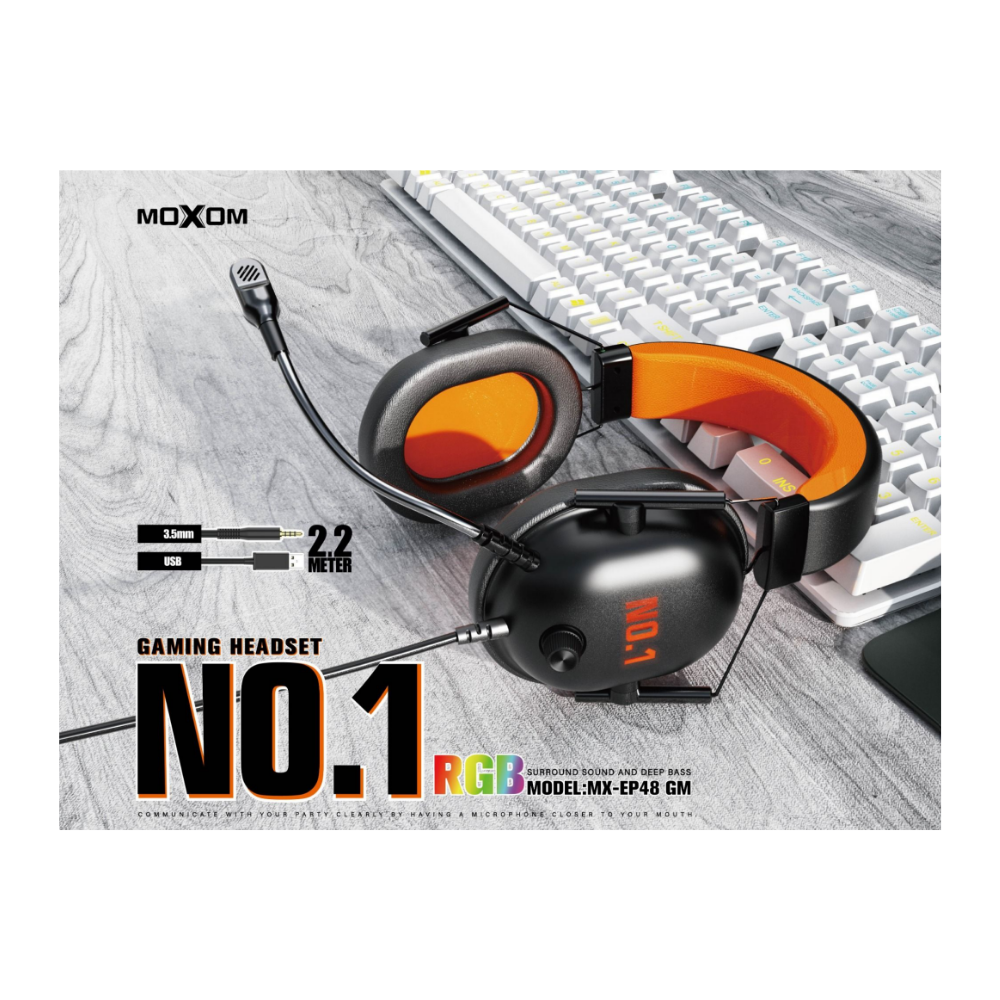 MOXOM NO.1 Gaming Headset - BeyTrend 