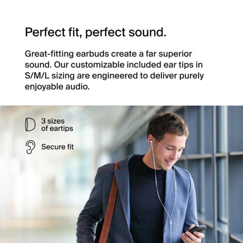 Belkin SoundForm Wired USB-C Earbuds image 6