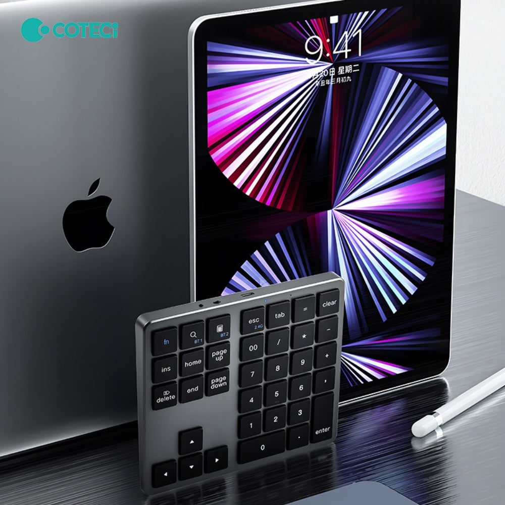 Coteci 35 Key Numeric Wireless Keypad - BeyTrend 