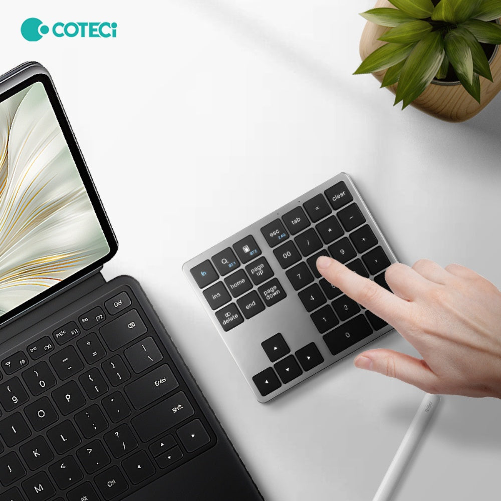 Coteci 35 Key Numeric Wireless Keypad - BeyTrend 