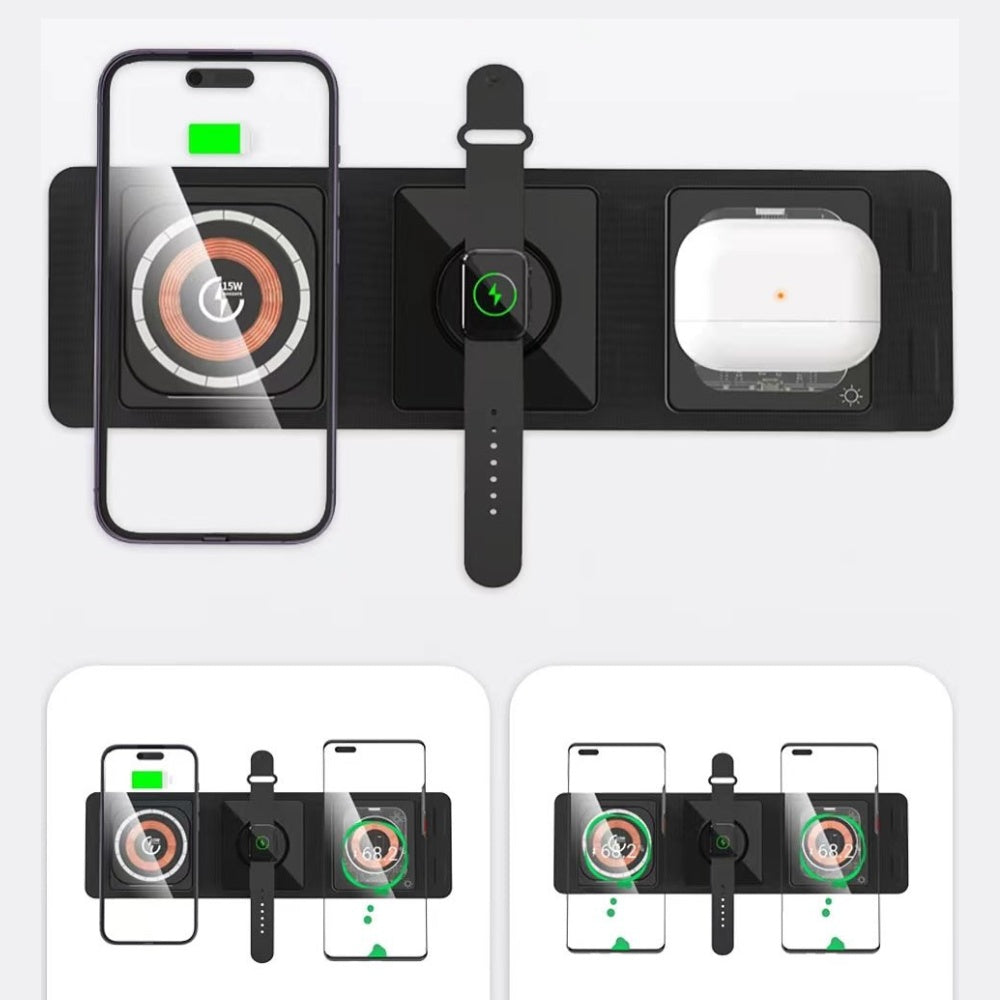 Coteci 4 in 1 Wireless Folding Charger - BeyTrend 