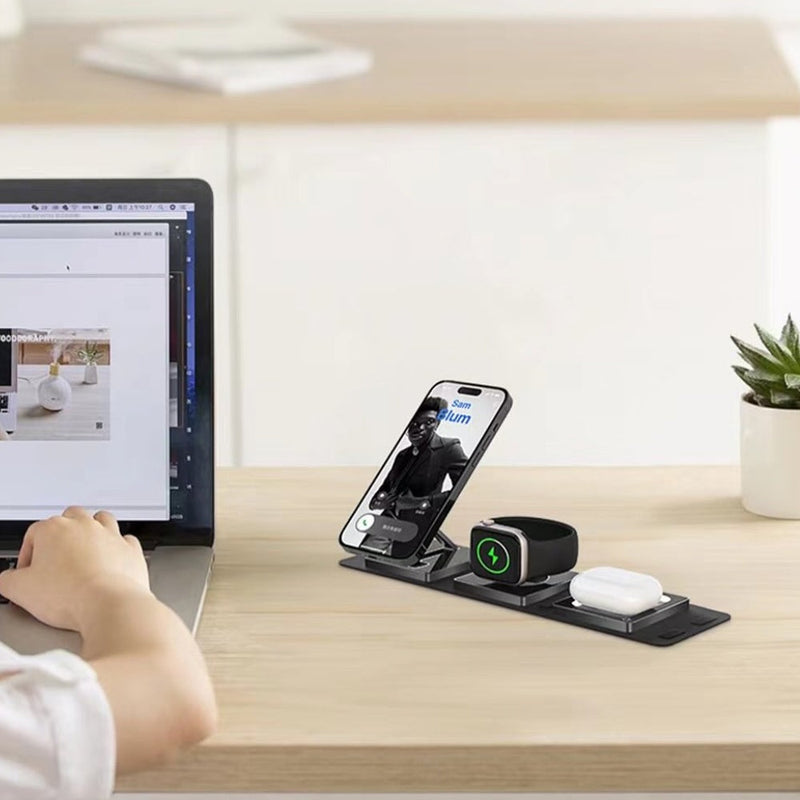 Coteci 4 in 1 Wireless Folding Charger