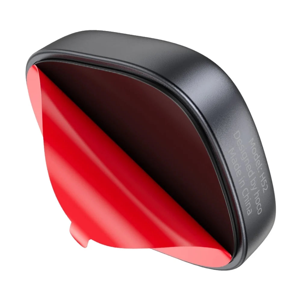 Hoco H52 Ultimate magnetic car phone holder attached to dashboard, featuring a sleek design and secure magnetic grip for smartphones.