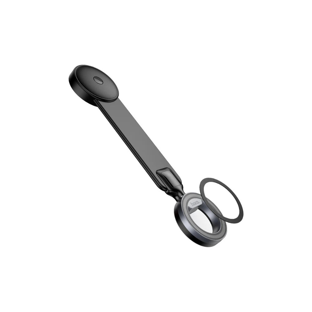 Hoco H71 Totem magnetic dashboard car phone holder mounted on a vehicle dashboard with a smartphone attached.