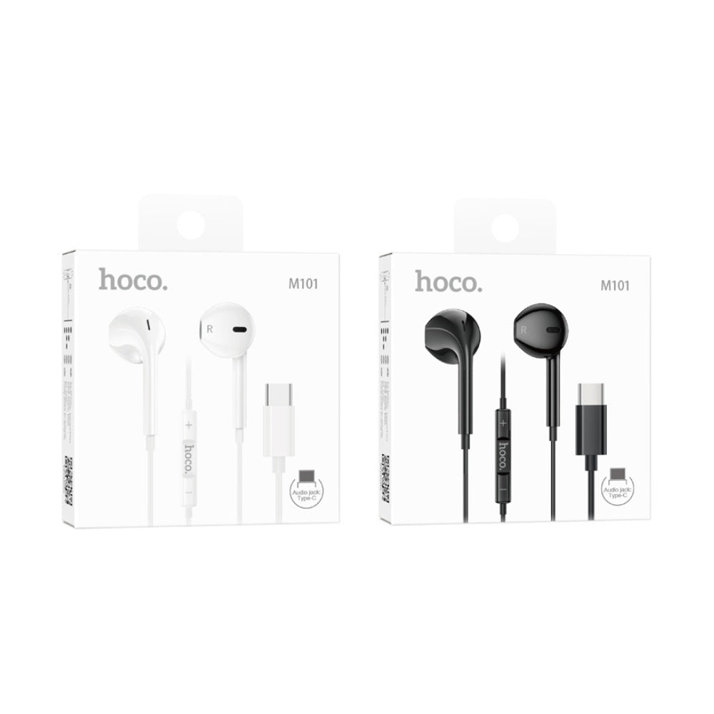 Hoco Crystal Joy Wire Earphone USB-C M101 - BeyTrend 