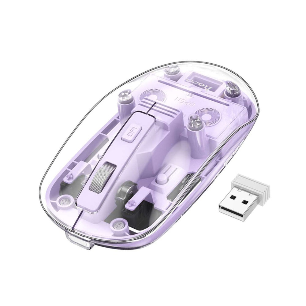 Hoco Crystals Dual Mode Wireless Mouse GM29 - BeyTrend 