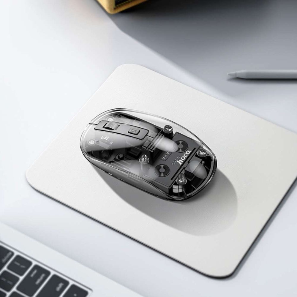 Hoco Crystals Dual Mode Wireless Mouse GM29 - BeyTrend 