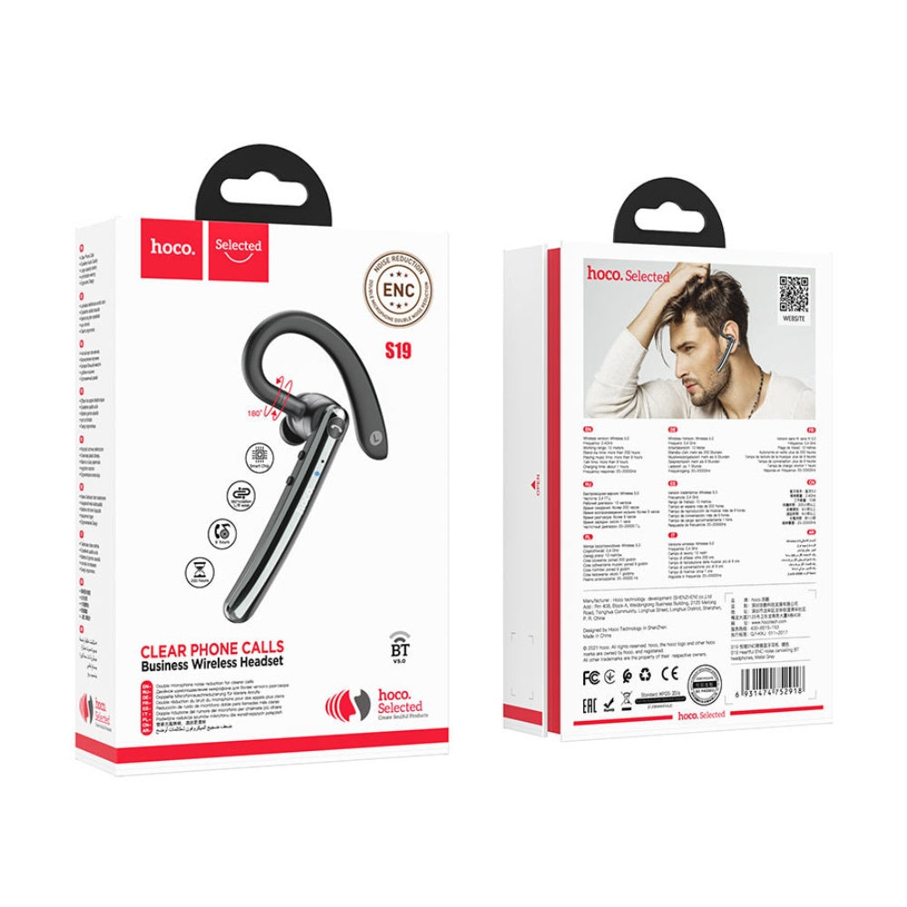 Hoco ENC Noise Cancelling Earphone S19 - BeyTrend 