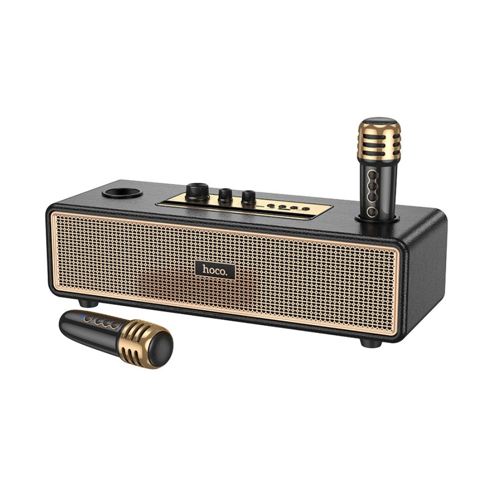 Hoco Graceful Wireless Dual-Mic Portable Karaoke Speaker BS63 - BeyTrend 