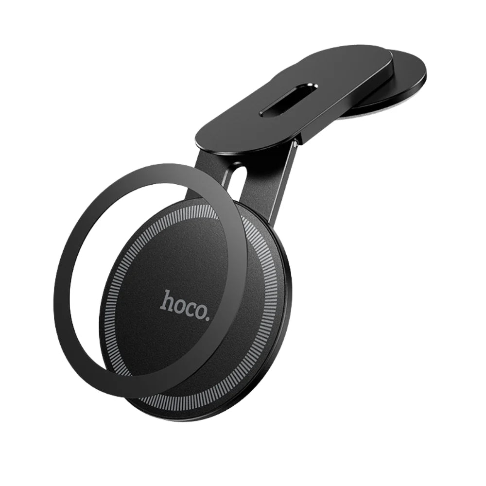 Hoco H93 Magnetic Monitor Stand phone holder with sleek design, holding a smartphone securely on a desk surface.