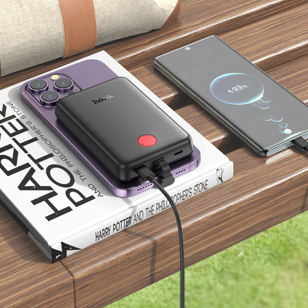 Hoco Power Bank PD20W 10000mAh with Lightning Cable J133A - BeyTrend 