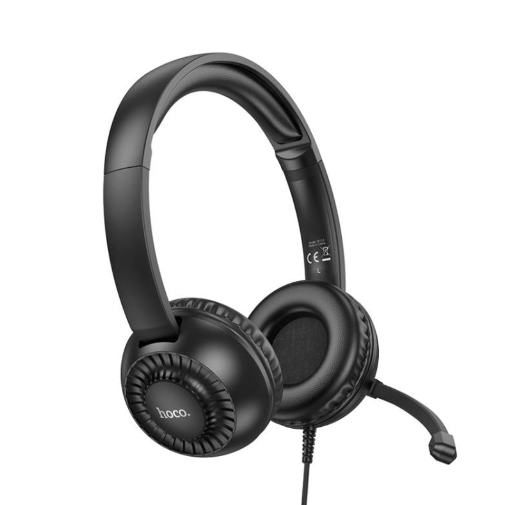 Hoco Wired Headphones With Mic 3.5mm W112 - BeyTrend 