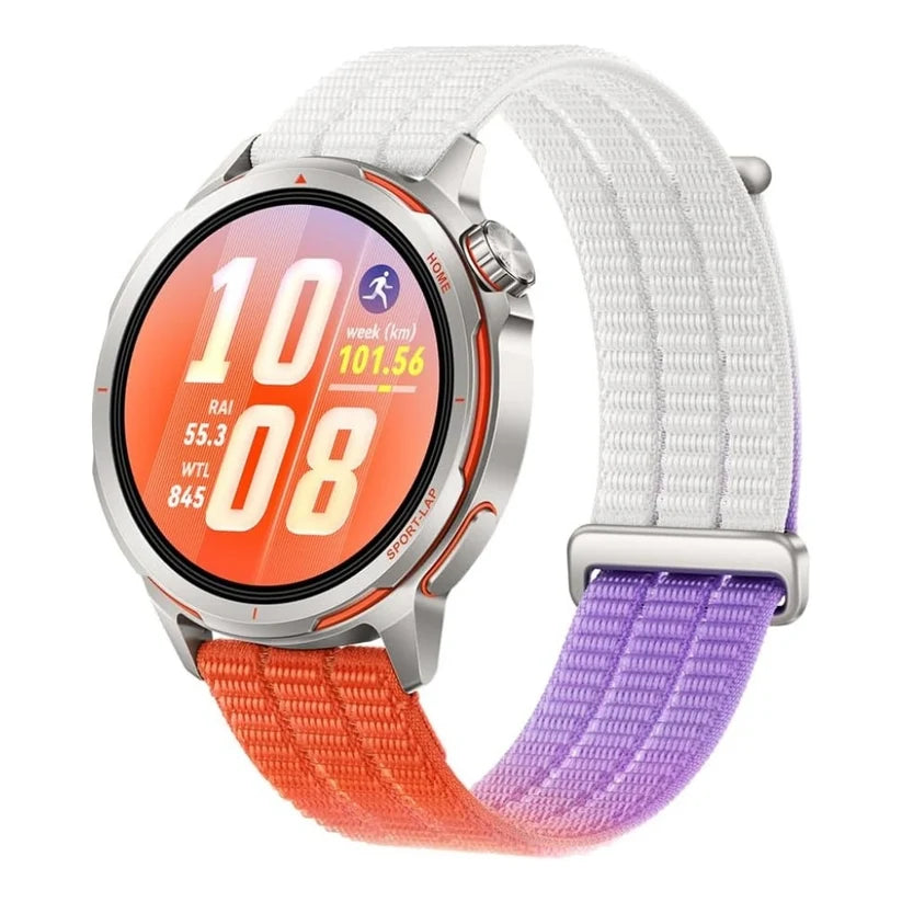 Huawei Watch GT Runner 2 Smartwatch with black band and sleek display, showcasing fitness tracking features and digital interface.