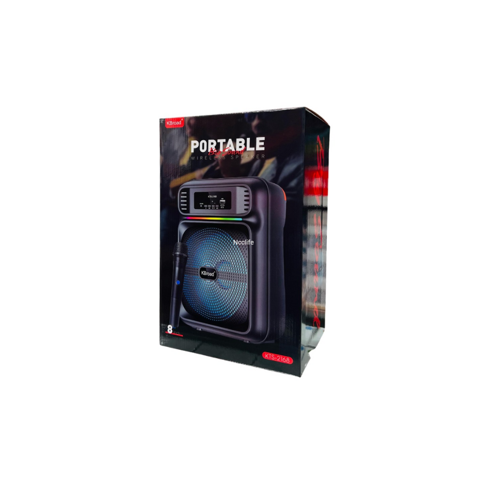 KBroad KTCS-2168 portable bluetooth speaker - BeyTrend 