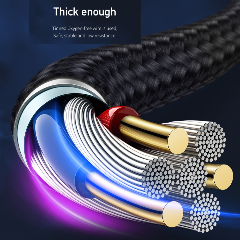 Mcdodo Lightning Type-C Micro USB 3 in 1 Cable 1.2m CA-696 - BeyTrend 