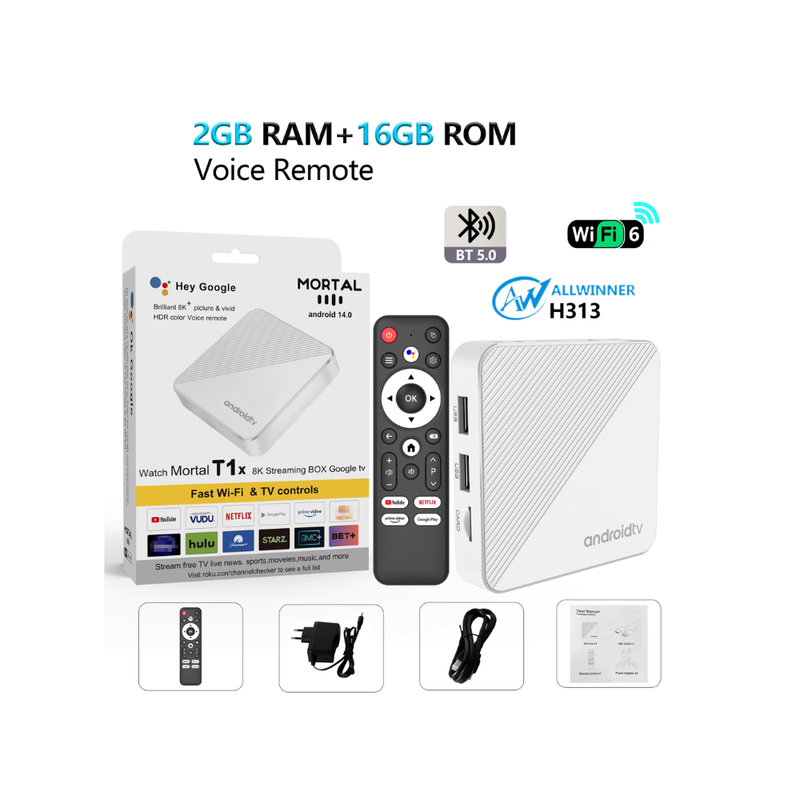 Mortal T1x Android TV Box