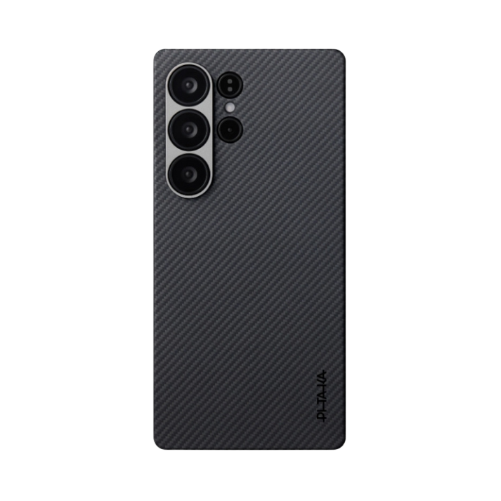 Pitaka Galaxy S25 Ultra Edge Case (600D Black/Grey-Twill) - gallery image 3