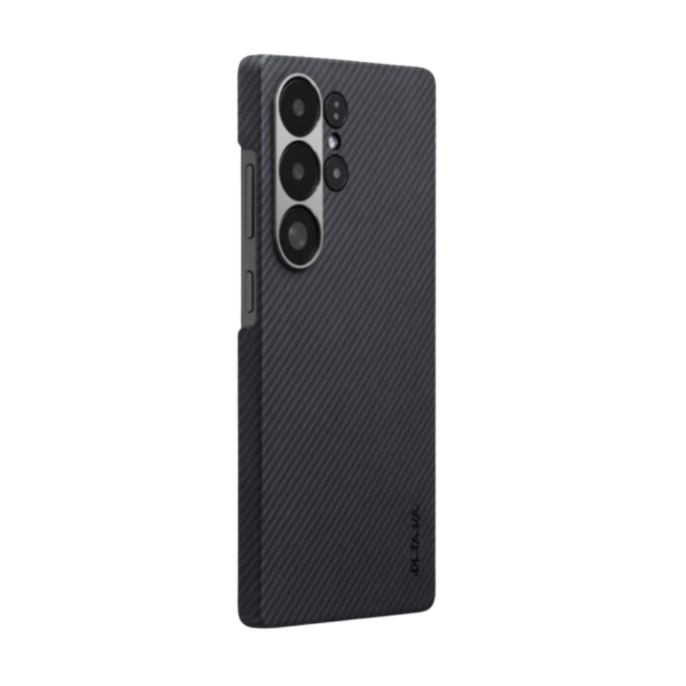 Pitaka Galaxy S25 Ultra Edge Case (600D Black/Grey-Twill) - gallery image 1