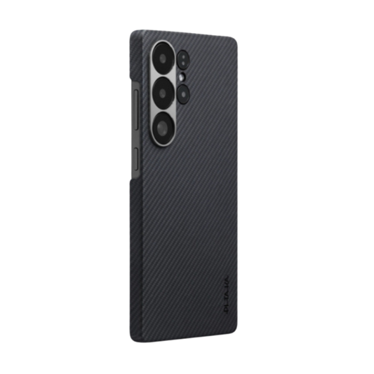 Pitaka Galaxy S25 Ultra Edge Case (600D Black/Grey-Twill) - gallery image 1
