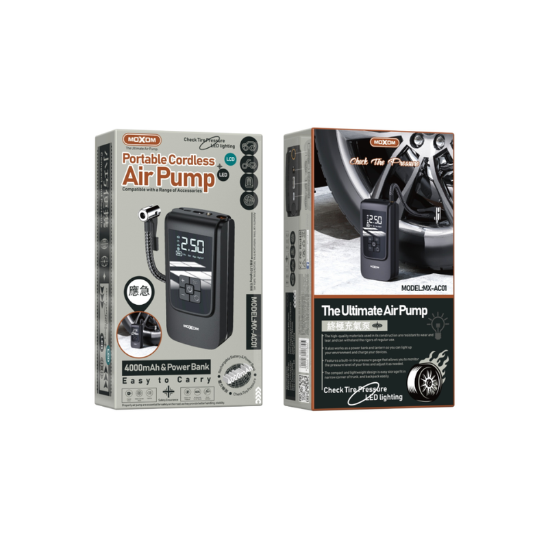 Moxom MX-AC01 portable cordless air pump