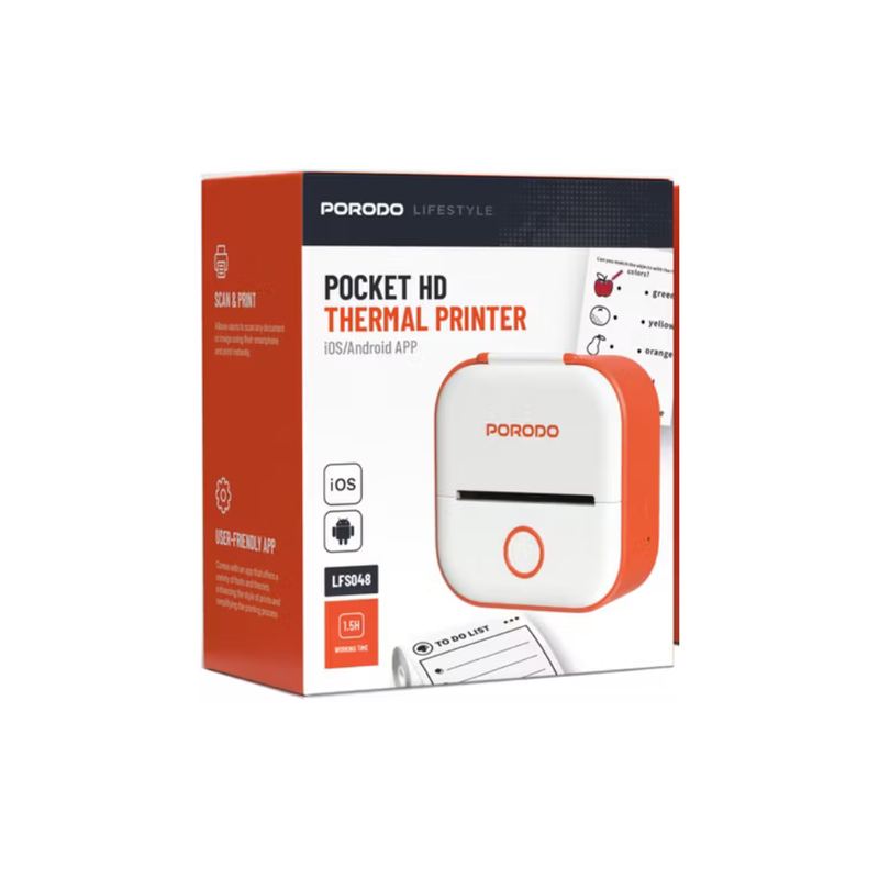 Pocket HD thermal printer
