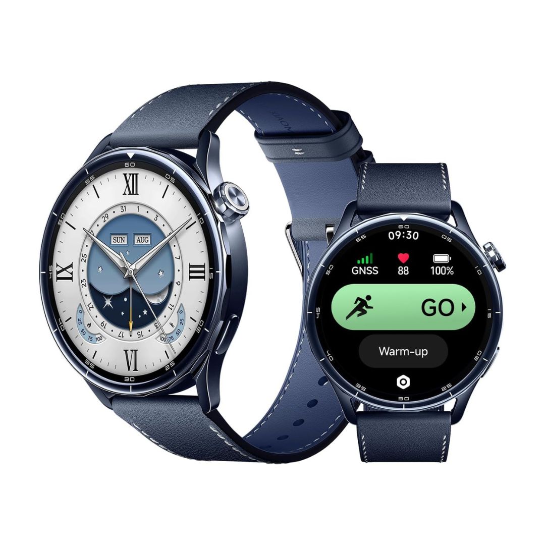 Xiaomi Watch S5 46mm smartwatch with AMOLED display, GPS, and Bluetooth calling, featuring a sleek design and versatile fitness features.
