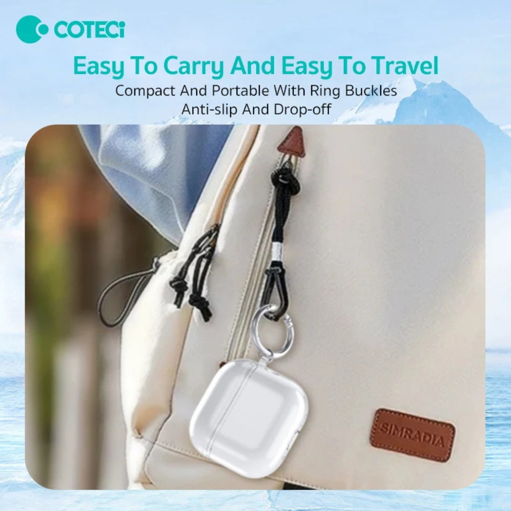 Coteci AirPods 4 Crystal Case image 3