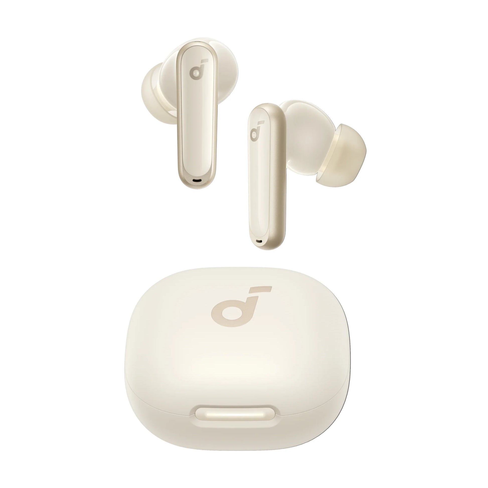 Soundcore P40i Noise Cancelling Earbuds by Anker - Oat White image
