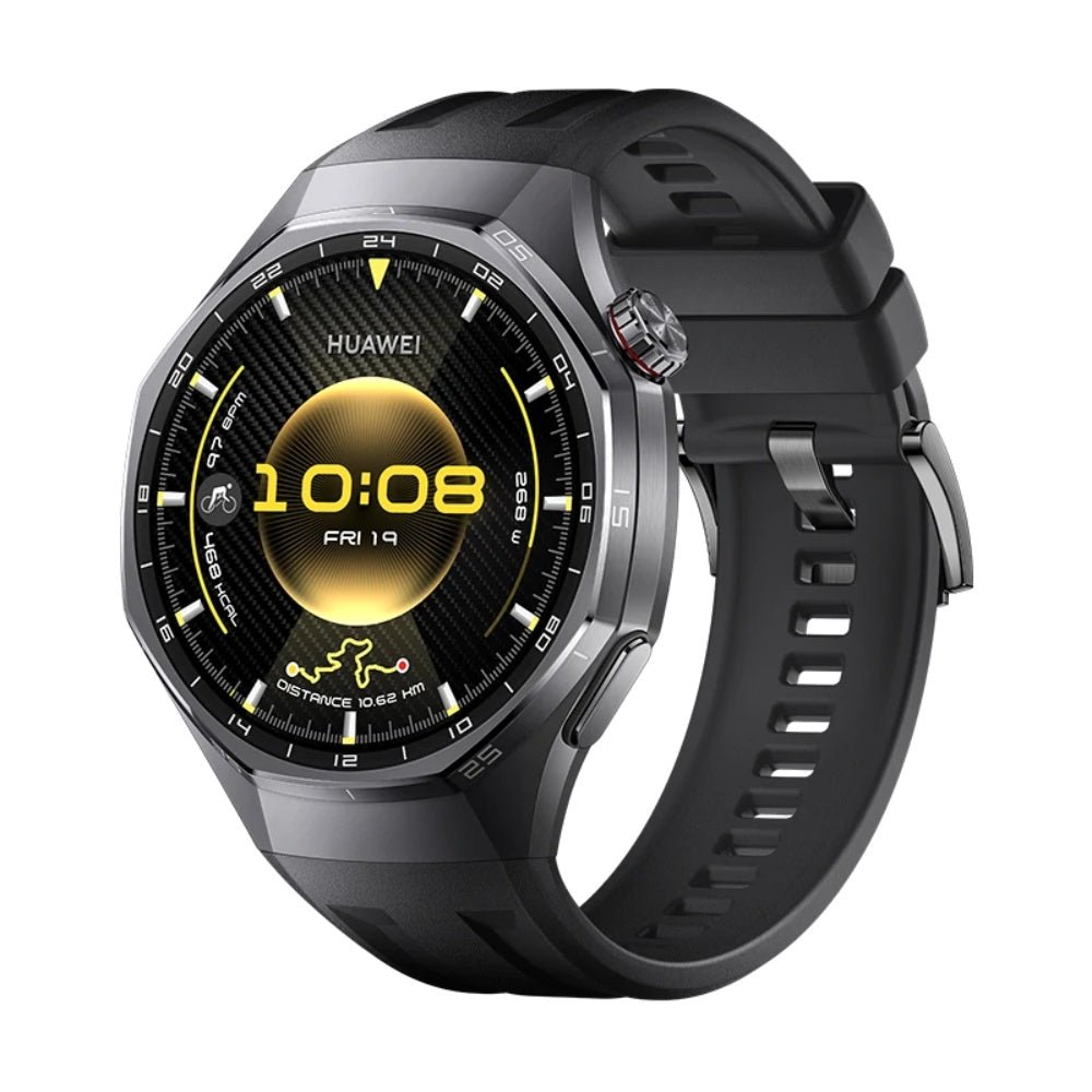 Huawei Watch GT 6 Pro smartwatch with a sleek display and fitness tracking features, shown on a wrist in this image.