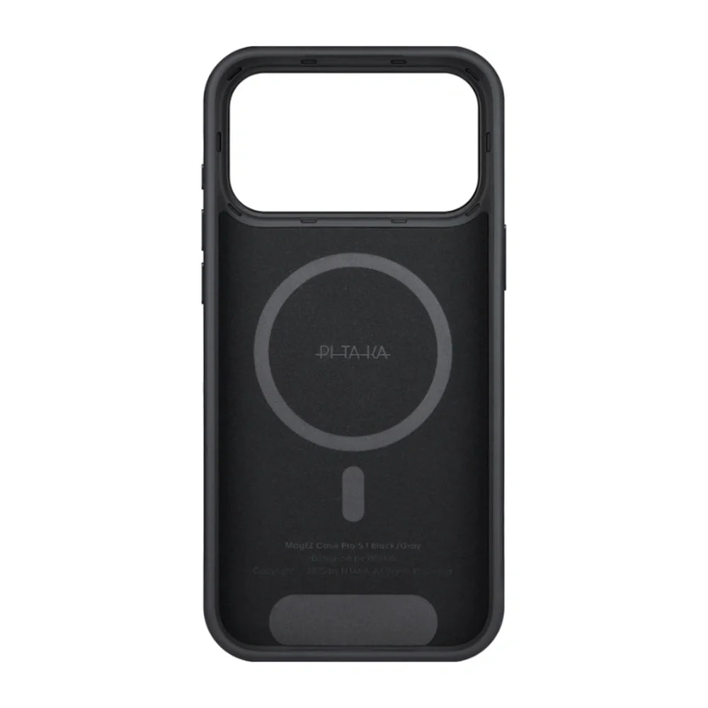 PITAKA iPhone 17 Pro Summa Case – 600D Black/Grey (Twill) - gallery image 5