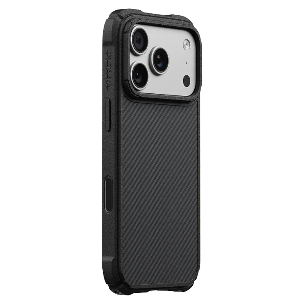 PITAKA iPhone 18 Pro Cairn Case (600D Black/Grey Twill) - gallery image 2