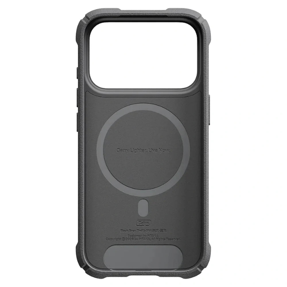 PITAKA iPhone 18 Pro Cairn Case (600D Black/Grey Twill) - gallery image 4