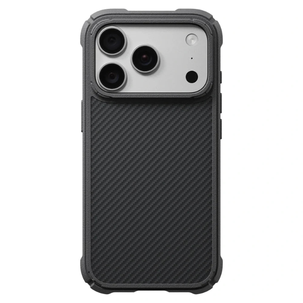 PITAKA iPhone 18 Pro Cairn Case (600D Black/Grey Twill) - gallery image 1